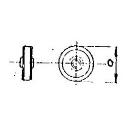 Front Caster Steel Regular